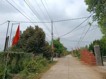 Cần bán lô đất thổ cư đường vào đối diện ubnd, 252,5m2 giá 550 triệu sổ sẵn, gọi số 0782 903 ***