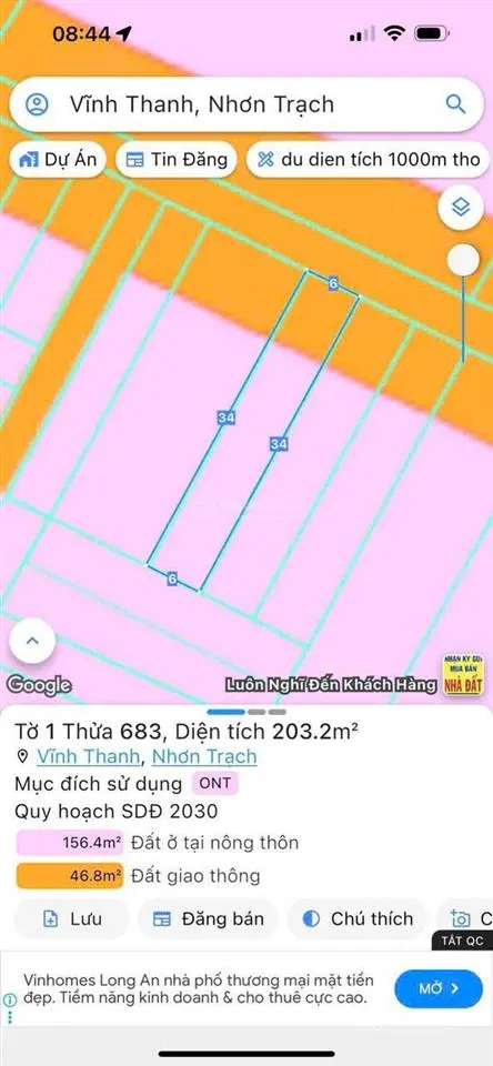Nền 1 xẹc hoà bình giá tốt thổ cư 100% ngang 6m cực đẹp.