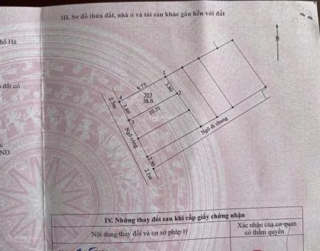 Chị gái em cần tiền xây nhà lên bán gấp lô đất tại phường chương mỹ giá rẻ