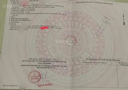 Đất khu đô thị trung tâm hành chính dĩ an