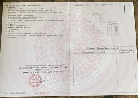 Chủ giảm tiếp 200trđ bán lô đất suối rao 20m mt nhựa giáp suối