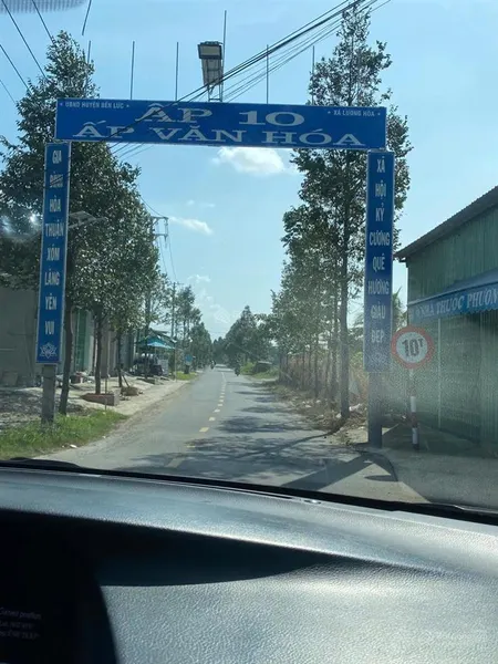 2880m2 đất mt đường nhựa (300m2 thổ cư) ấp 10, xã lương hòa, bến lức long an