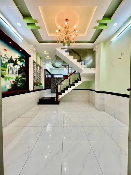 Nhà mặt tiền đường thới an 5 đường trước nhà 8m thông lê văn khương và trần thị cờ