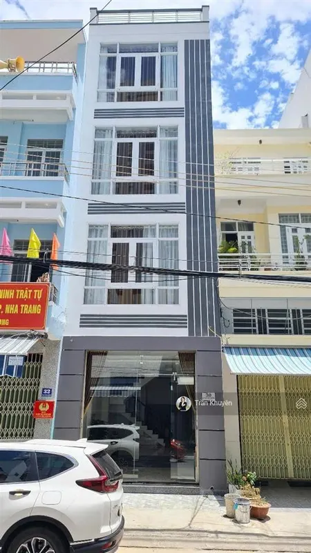 Bán nhà 5 tầng đường phan đình phùng phường trung tâm nha trang giá 8,8ty