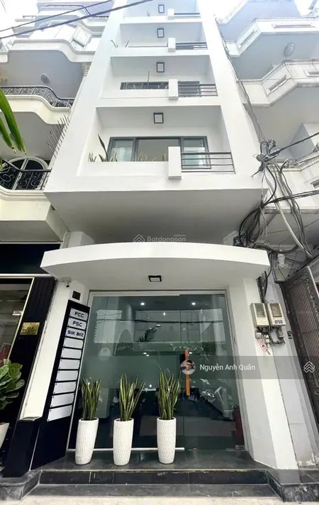 Hẻm xe hơi 7m thang máy 6 tầng dt 5x18m nh 6m hdt 85tr/tháng giá 25 tỷ đường nguyễn thiện thuật