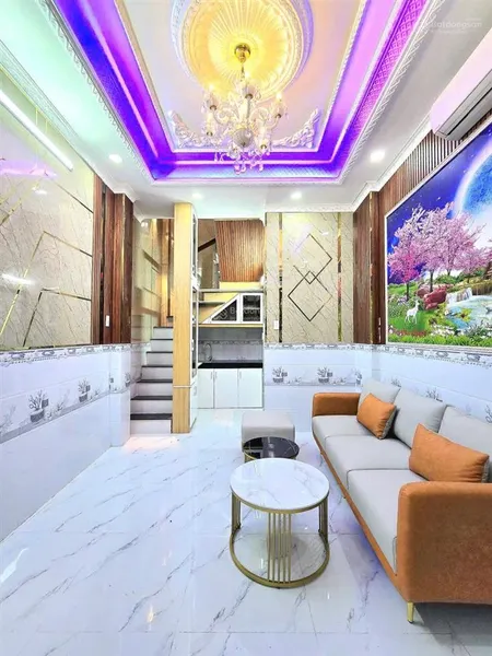 Bán nhà mới 2pn, 3wc, 25m2 tại huỳnh tấn phát, nhà bè, 1,635 tỷ. công chứng nhà nước
