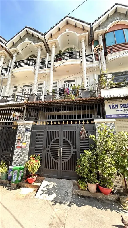 Bán nhà trệt 2 lầu tại tx22, p. thạnh xuân, quận 12! khu đồng bộ, đường thông ô tô dt 4x13m
