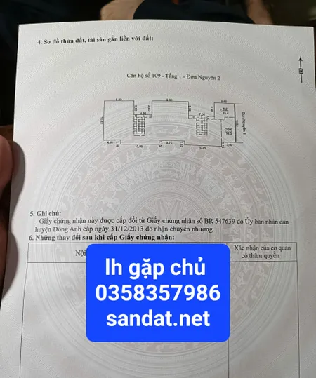 Bán đất 70m² ngang 3m giá 1.8 tỷ Xã Phúc Thịnh