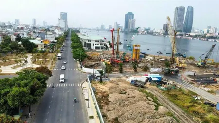 View sông! bán đất 345m2 61,2 tỷ mt trần hưng đạo q. sơn trà