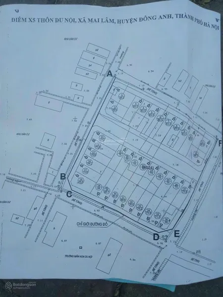 Chính chủ gửi bán lô góc đấu giá x5 du nội, xã mai lâm. cách đường dẫn cầu tứ liên 1km
