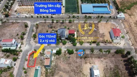 Siêu phẩm góc 112m2, sát ngô quyền và trường bông sen, ngay cổng sân golf, nhỉnh 2 tỷ chút