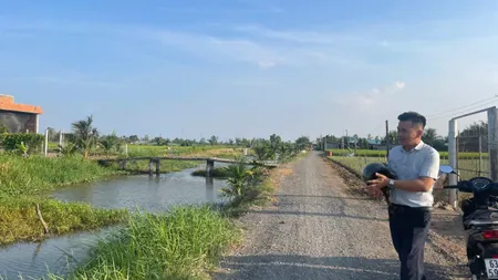 B.á.n 3.000m2 đất cây, ôtô giá 1,1 tỷ hết đất tại Tân Điền, Gò Công Đông (nay xã Tân Điền, Đồng Tháp)