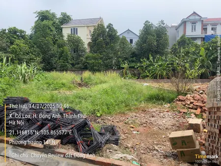 Bán 102.2m2 Xóm Gà  - Cổ Loa ( Đông Anh ) đường ô tô ngõ thông đẹp
