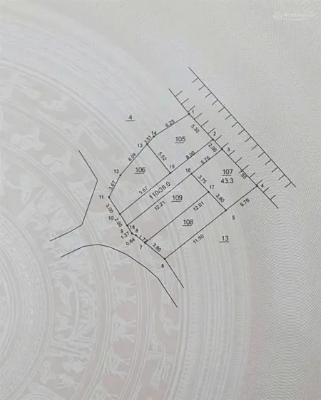 Gia đình cần bán đất thanh cao thanh oai 43.3m2