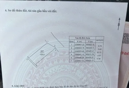 Bán đất 128m² ngang 6,8m giá 5.4 tỷ Xã Sóc Sơn