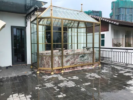 BDS HVL Cho thuê Biệt Thự 3 mặt tiền trực diện sông, khu compound cao cấp - giáp phường Thảo Điền, quận 2.