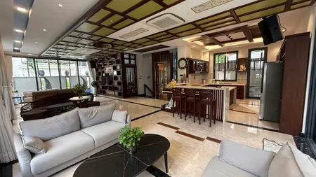 BDS HVL  CHO THUÊ BIỆT THỰ ĐƠN LẬP SIÊU ĐẸP KHU NAM THÔNG 2 - PHÚ MỸ HƯNG - Q7