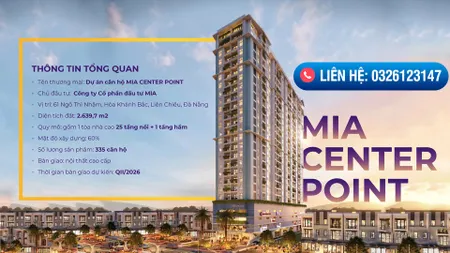 BÁN CĂN HỘ MIA CENTER POINT