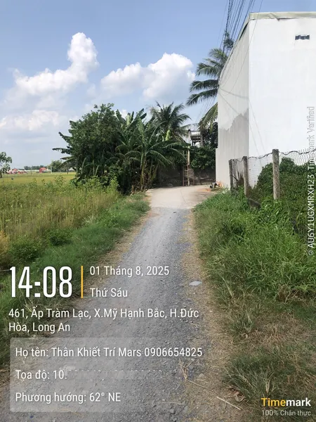 Bán Nhà vườn tại Mỹ Hạnh Bắc, Đức Hòa, Long An - THANH LÝ BANK