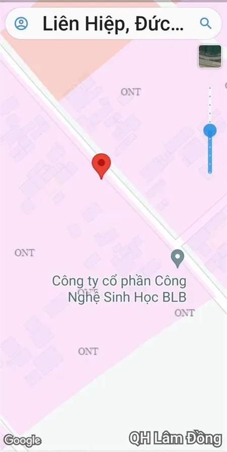Bán hơn 1.000m2 đất gần sân bay quốc tế liên khương tại xã liên hiệp đức trọng lâm đồng