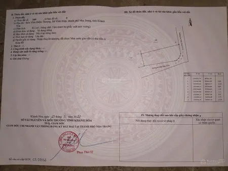 Bán lô đất đẹp vĩnh hiệp , sát đường 23/10 , đất đẹp , full thổ cư , khu dân cư văn minh . (ly