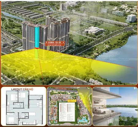 Bán gấp căn 3pn view hồ lớn nhất gia lâm