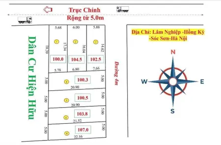 E ra 08 siêu phẩm cho quý khách hàng nđt ạ 100m2 full thổ cư giá chỉ hơn tỷ/ lô đường thông ô tô