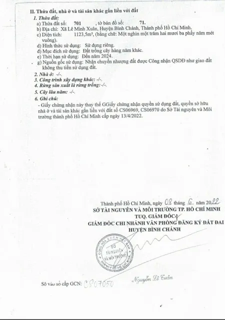 Bán nhà vườn đường kênh 8
