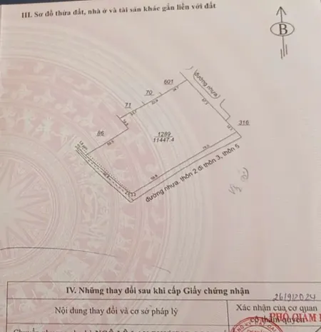 Bán đất SKC 11400m² , quy hoạch 100% đất ở , Xã Bảo Lâm 1- Lâm Đồng