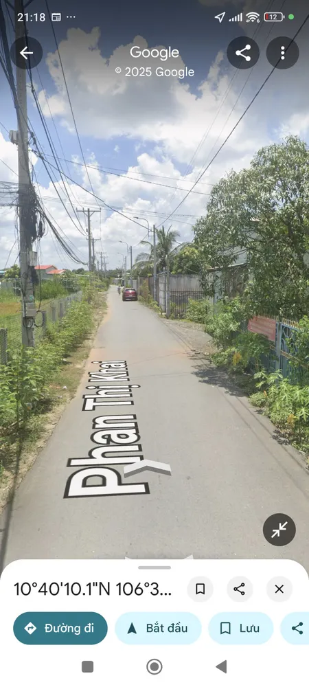 Bán đất đường An Phú Tây hưng long