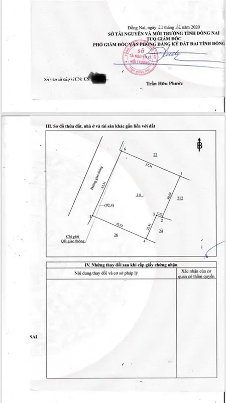 Bán 3.524 m² đất mặt tiền đường nhựa xã long đức, long thành, đồng nai
