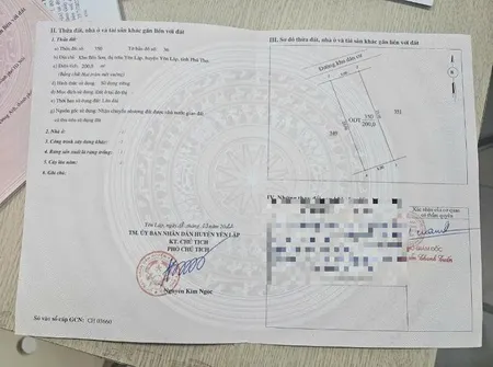 Chính chủ bán đất tại khu Bến Sơn, Thị Trấn Yên Lập, Huyện Yên Lập, Phú Thọ