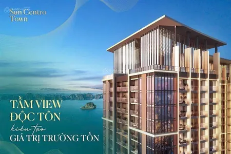Quỹ căn vip sun centro town mặt biển hạ long giá full từ 1,6 tỷ. ck 17,5%. full nội thất