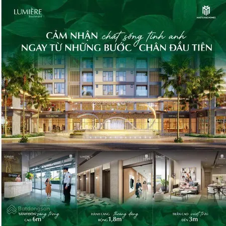 Mở bán rổ hàng cuối cùng dự án lumiere boulevard, tp. thủ đức