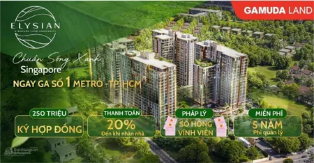 Elysian giỏ hàng trực tiếp cđt, ck 9%, tt 50% nhận nhà, cđt hỗ trợ trả chậm đến 2029