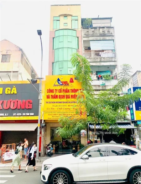 60 tỷ! bán mt đ. nguyễn trãi, quận 1 4,2m x 30m 576,5m2 sàn 5 tầng