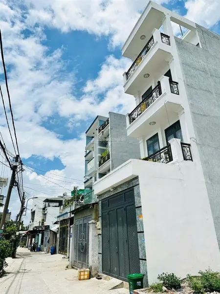 Siêu phẩm mới lênnhà 4 tầng đẹphẻm xe tải thôngsẵn dòng tiềnthới an 13q.12 93m2chỉ 6.5 tỷ