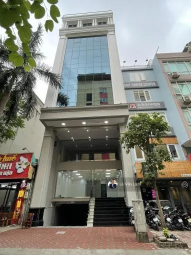 Bán nhà cầu giấy, mặt phố vũ phạm hàm, 2 mặt tiền, vỉa hè 10m, ô tô dừng đỗ ngày đêm 82*8t h/s 90tr