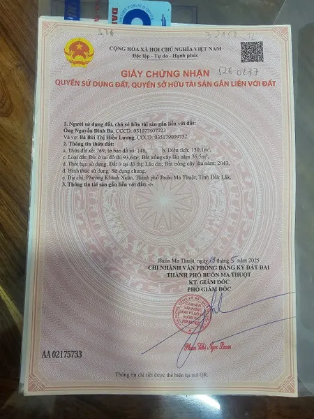 Lô đất vàng chỉ còn 1 lô duy nhất