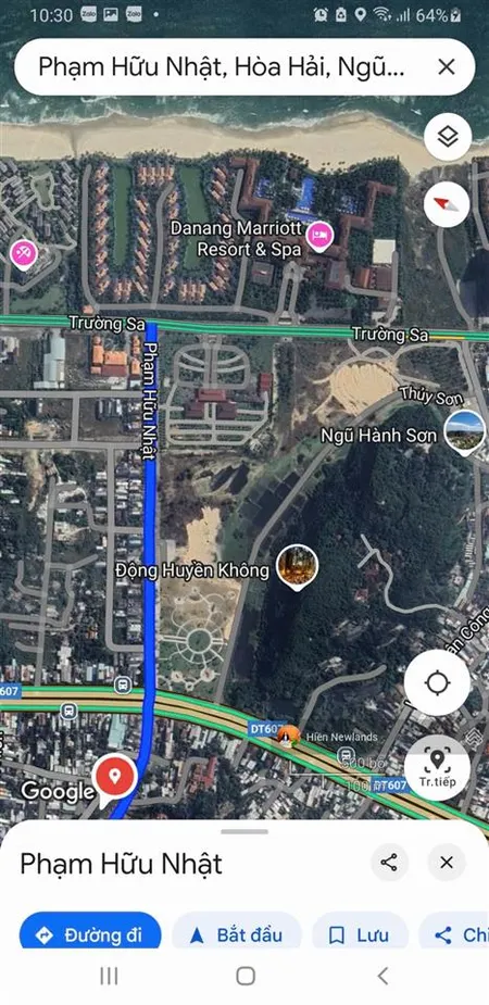 Bán đất mặt tiền đường 15m phạm hữu nhật 100/9,3 tỷ đối diện công viên đồng dung kd tốt