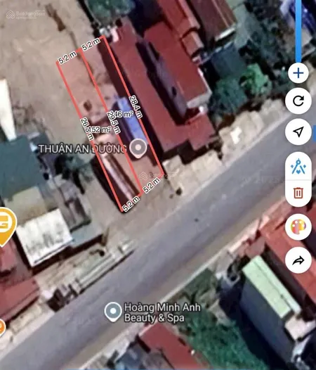 Chính chủ bán 2 lô đất quốc lộ 10, xã an vũ quỳnh phụ thái bình. 297.3m2, mt 11m 12,5 tỷ
