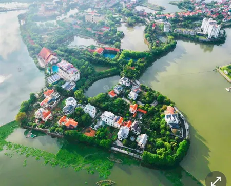 Chính chủ bán gấp lô biệt thự vip khu dịch vụ du lịch sông hồng thủ đô 393m2 mặt tiền 20m siêu hiếm