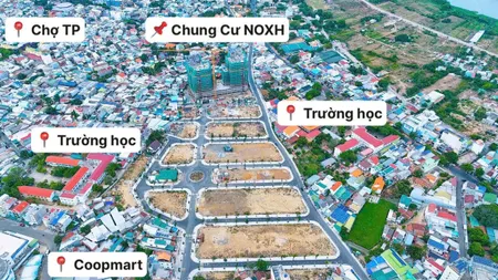 BÁN ĐẤT NỀN KHU ĐÔ THỊ PHỦ HÀ – NGAY TRỤC TRẦN PHÚ, PHAN RANG – PHÁP LÝ RÕ RÀNG 🔥