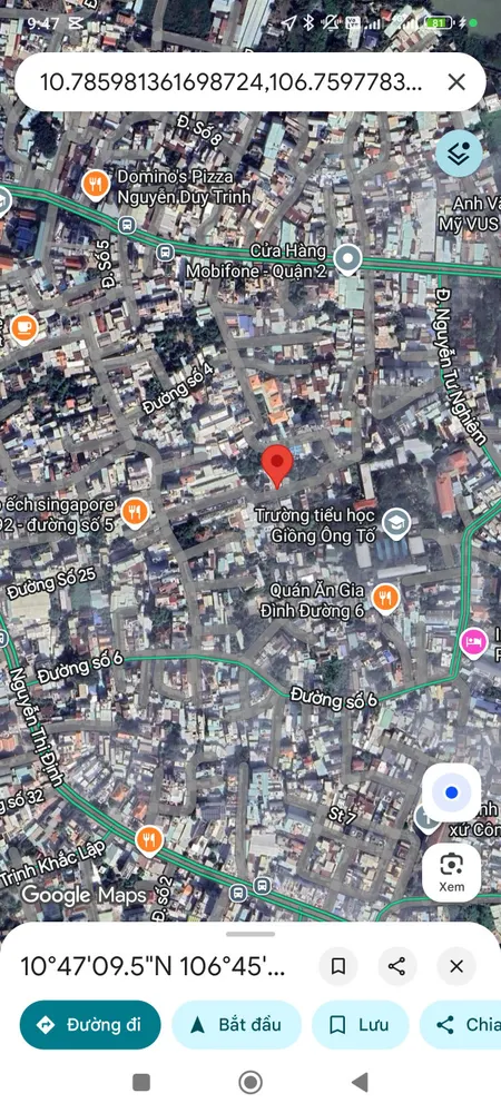 Bán đất 60m² ngang 4.6m giá 4.7 tỷ Phường Bình Trưng