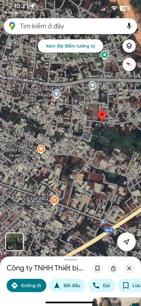 Đất Phú Hoà (phường Phú Lợi-TP.HCM) nhựa oto né nhau vị trí trung tâm đẹp,xây biệt thự,nhà trọ,xưởng...ngang 10,5m nở hậu