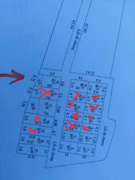 Bán đất 48m² ngang 5,6m giá 1.38 tỷ Xã Sóc Sơn