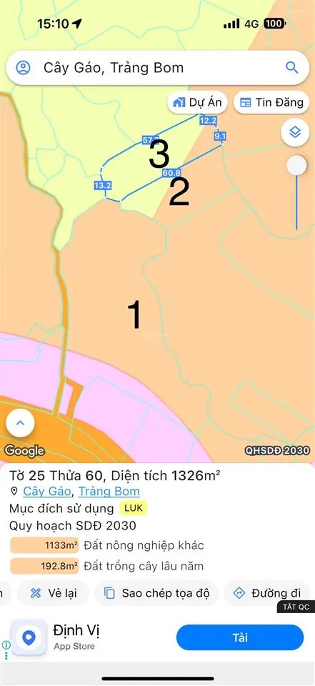Bán đất nhà xưởng và nhà ở có 300m2 đất ont