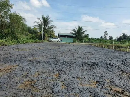 Bán 1376m2 thổ vườn (15x90), cách nhựa 816 chỉ 900m, khu vực được chuyển thổ, mặt tiền liên ấp 5-6, Bình Đức, Bến Lức, Long An