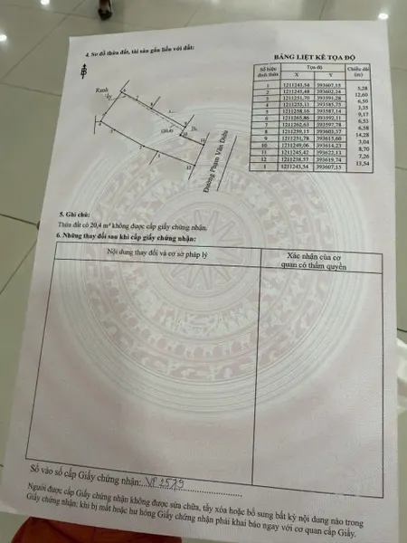 𝐏. Tân Hạnh - Giáp TP HCM  𝐃𝐢𝐞̣̂𝐧 𝐭𝐢́𝐜𝐡 : 410𝐦𝟐 - 𝐭𝐡𝐨̂̉ 𝐜𝐮̛ 390m2 Đ𝐮̛𝐨̛̀𝐧𝐠 𝐭𝐫𝐮̛𝐨̛́𝐜 𝐧𝐡𝐚̀ 16𝐦 . Có vỉa hè  Trục Đường Liên Tỉnh Nguyễn Thị Minh Khai
