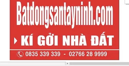 Bán đất 1560.6m² giá 20 tỷ Xã Tân Châu